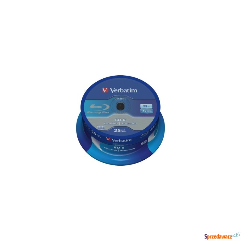 Verbatim BD-R 6x 25GB 25P CB DataLife 43837 - Pozostałe - Szczecin