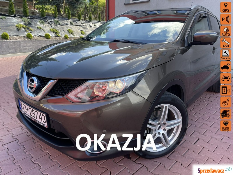 Nissan Qashqai - Navi,Kamera 360,KlimaTronik,... - Samochody osobowe - Zagórze