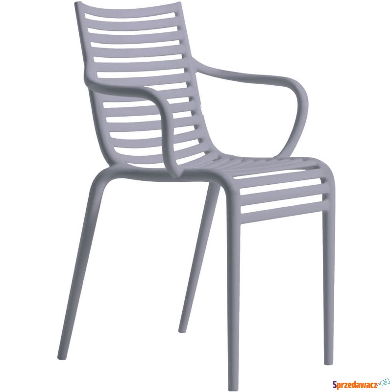 Krzesło Pip-e lawendowe z podłokietnikami - Fotele, sofy ogrodowe - Toruń