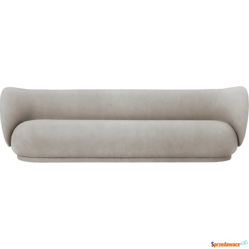 Sofa czteroosobowa Rico Brushed piaskowa - Sofy, fotele, komplety... - Piaseczno