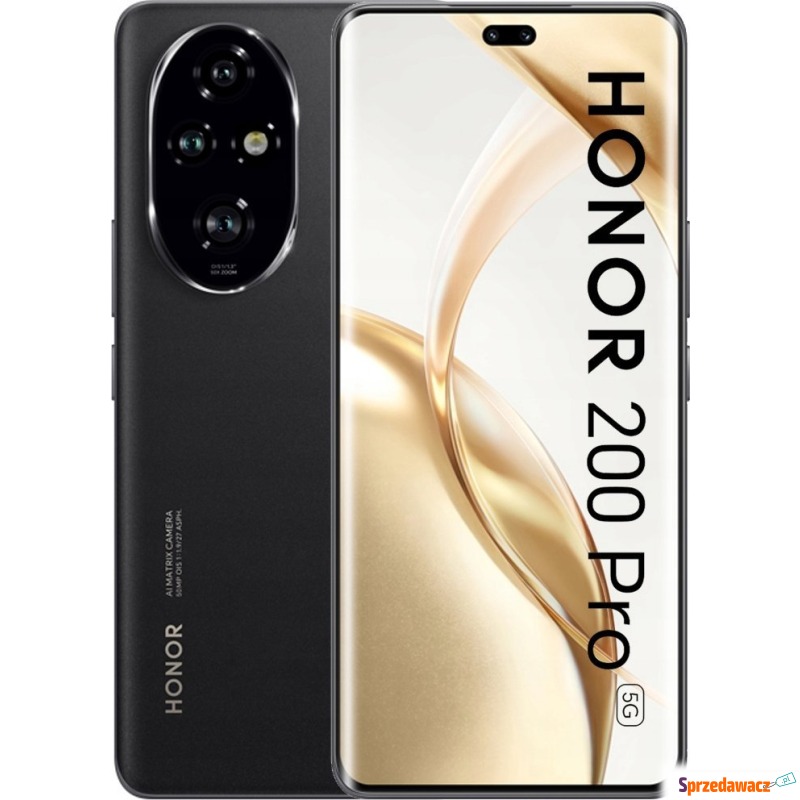 Smartfon Honor 200 Pro 5G 12/512GB Czarny (CLK-NX1) - Telefony komórkowe - Legnica