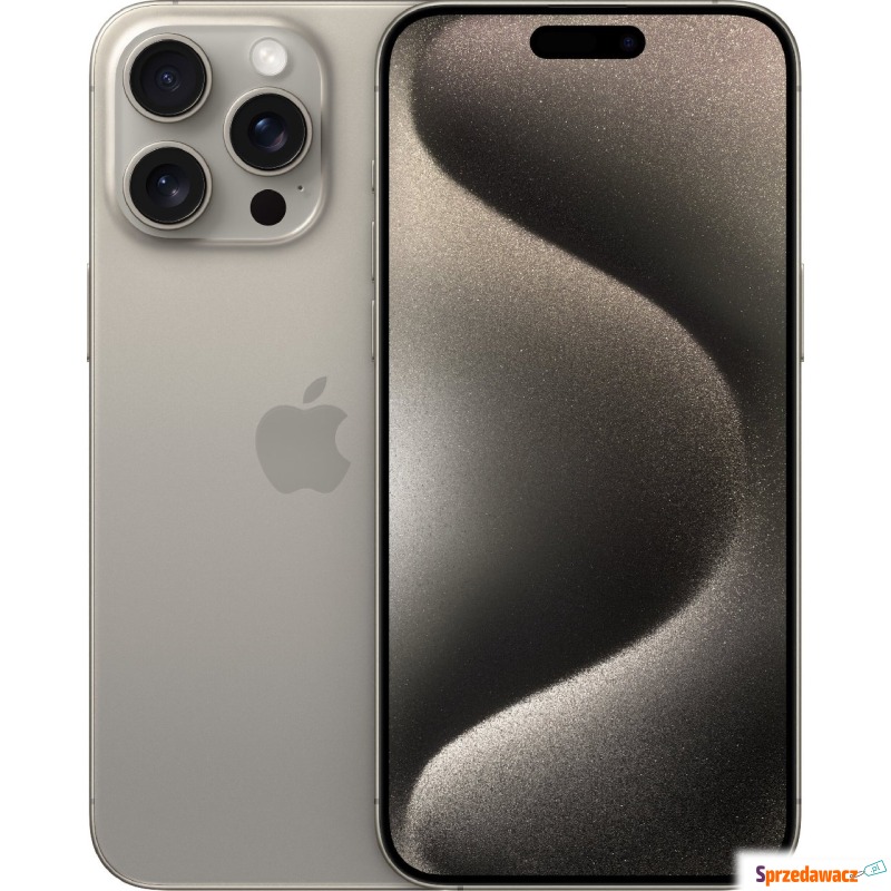 Smartfon Apple iPhone 15 Pro Max 1TB Natural... - Telefony komórkowe - Rzeszów