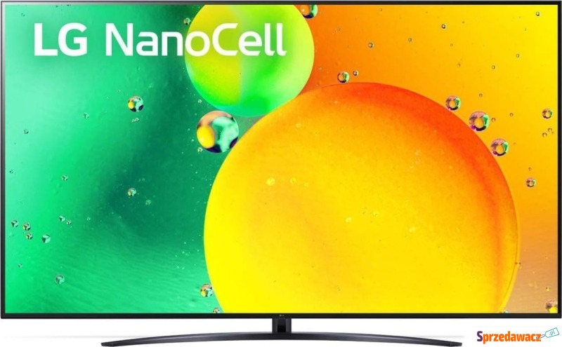Telewizor LG 86NANO763QA NanoCell 86'' 4K Ultra... - Telewizory - Legnica