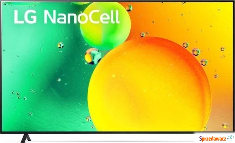 Telewizor LG 75NANO753QA NanoCell 75'' 4K Ultra... - Telewizory - Radomsko