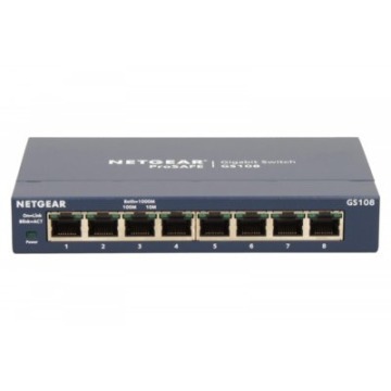 Switch Netgear GS108GE RJ-45 10/100/1000