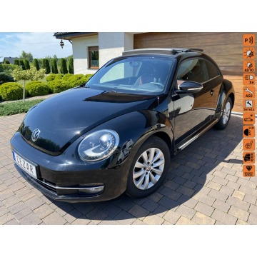 Volkswagen Beetle - 1.4 benzyna 160KM ledy bixenon po serwisie dobrze wyposażony