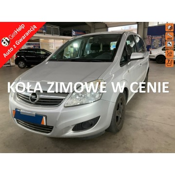 Opel Zafira - Niezawodna, mocna benzyna, 7 miejsc, po liftingu, tempomat, 2 kpl. kół