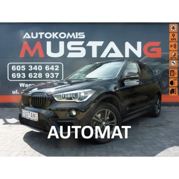 BMW X1 - 2.0D 150 Ps*AUTOMAT*Black Edition*Navi*ConnectedDrive*Niski Przebieg