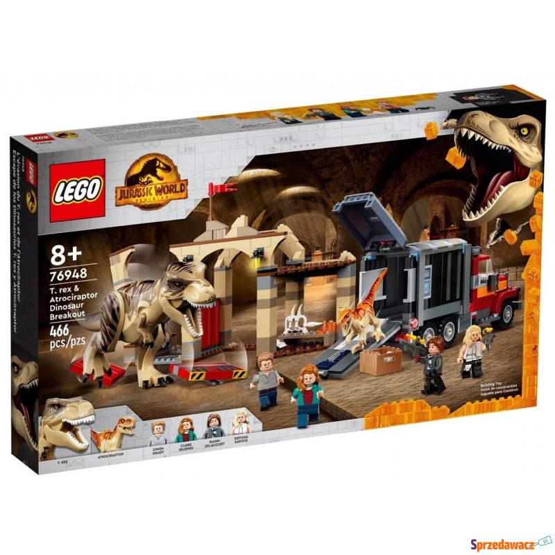 Klocki konstrukcyjne LEGO Jurassic World 76948... - Klocki - Bielsko-Biała