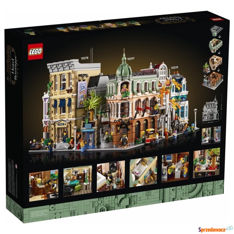 Klocki konstrukcyjne LEGO Icons 10297 Hotel butikowy - Klocki - Bielsko-Biała