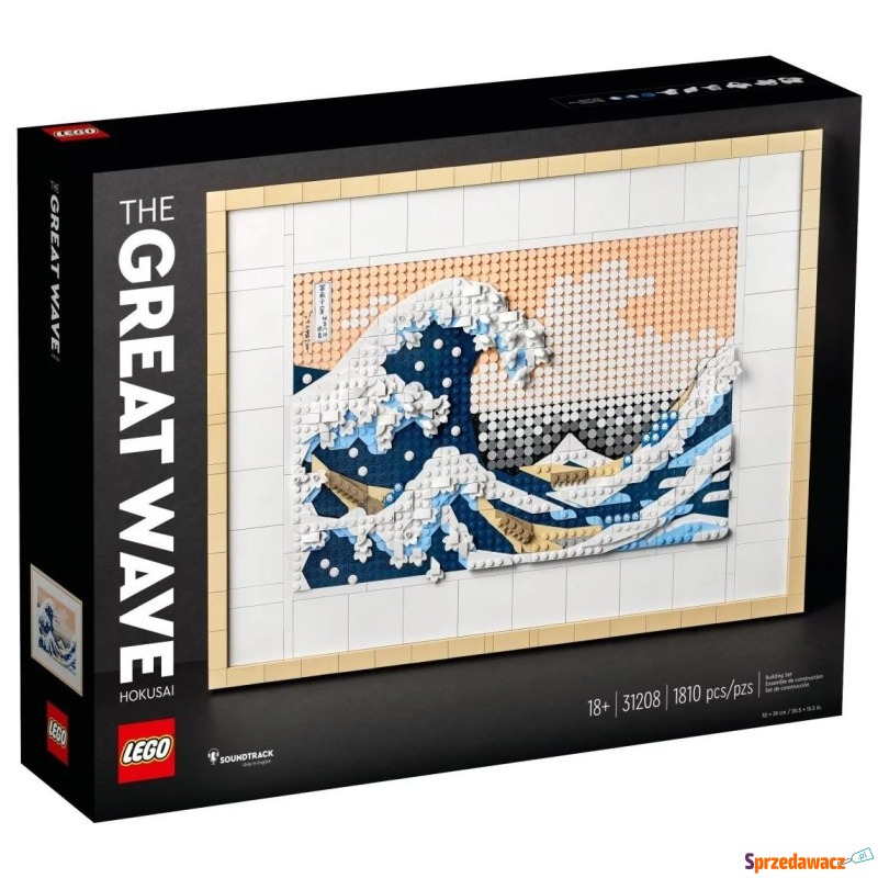 Klocki konstrukcyjne LEGO ART 31208 Hokusai.... - Klocki - Brzeg
