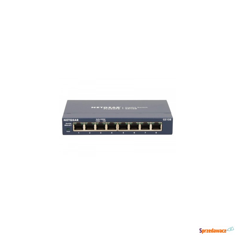 Switch Netgear GS108GE RJ-45 10/100/1000 - Switche - Siedlce