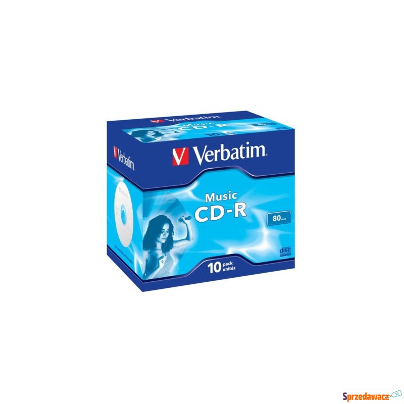 Verbatim CD-R Audio 80min 10P JC 43365 - Pozostałe - Szczecin