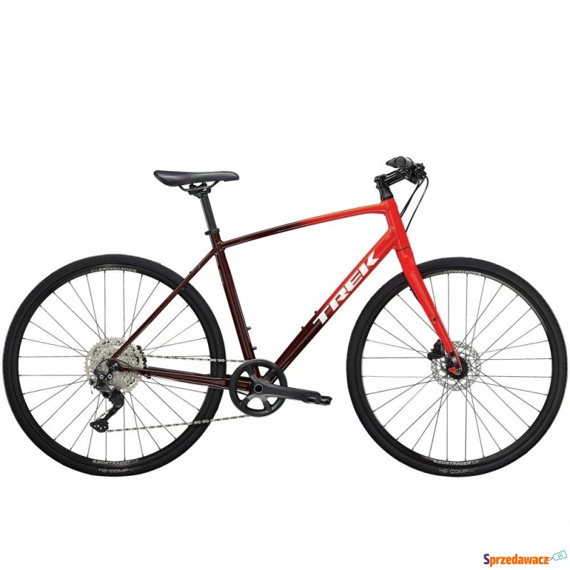 Trek FX 3 Disc 2023 Viper Red to Cobra Blood Fade... - Rowery crossowe - Legnica