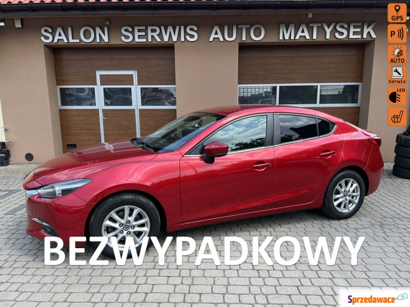 Mazda 3  Sedan/Limuzyna 2017,  2.0 benzyna - Na sprzedaż za 64 900 zł - Orzech