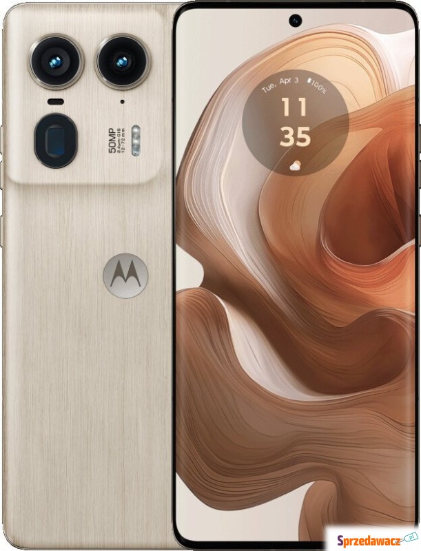 Smartfon Motorola Edge 50 Ultra 5G 16/1TB Brązowy... - Telefony komórkowe - Kędzierzyn-Koźle