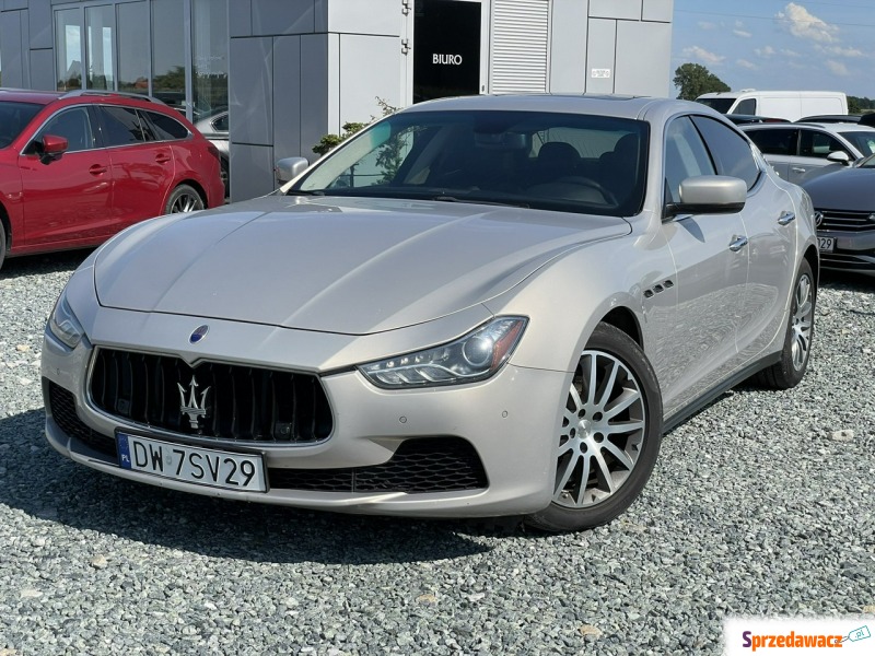 Maserati Ghibli  Sedan/Limuzyna 2014,  3.0 benzyna - Na sprzedaż za 79 900 zł - Wojkowice
