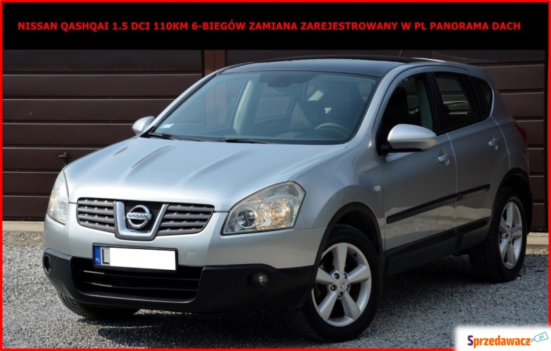 Nissan Qashqai  SUV 2007,  1.5 diesel - Na sprzedaż za 22 900 zł - Zamość