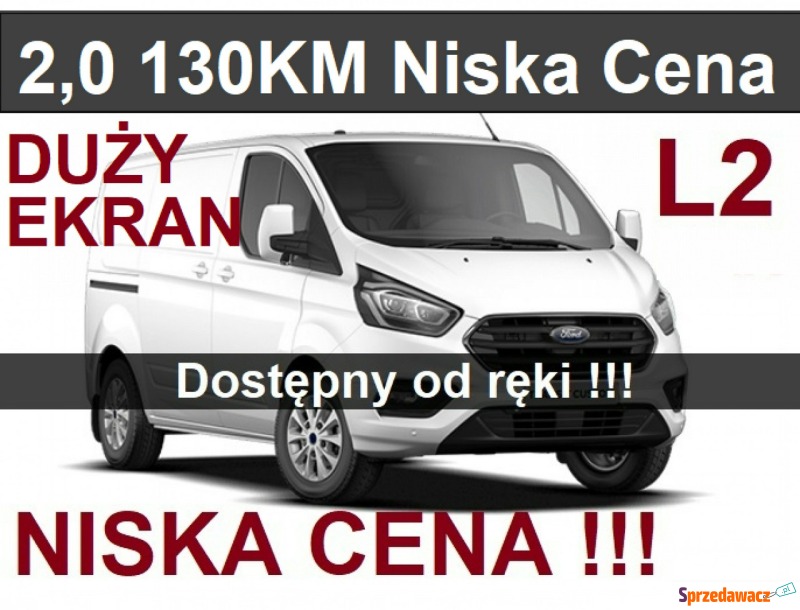Ford Transit Custom 2023,  2.0 diesel - Na sprzedaż za 136 530 zł - Szczecinek