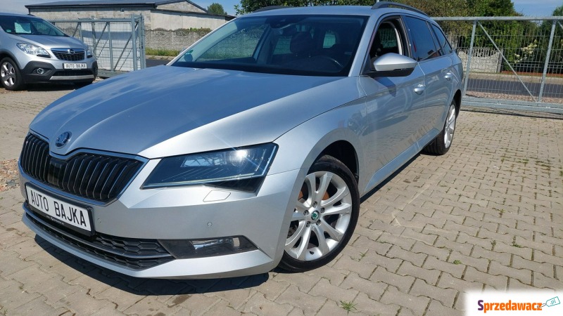 Škoda Superb - 2.0 150ps LED NAVI DSG Hak Alusy... - Samochody osobowe - Gniezno