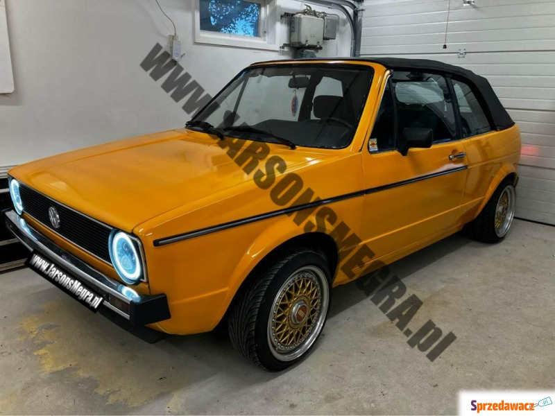 Volkswagen Golf  Kabriolet 1984,  1.8 benzyna - Na sprzedaż za 18 300 zł - Kiczyce