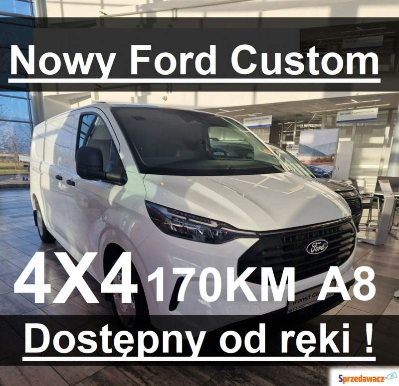 Ford Transit Custom 2024,  2.0 diesel - Na sprzedaż za 187 575 zł - Szczecinek