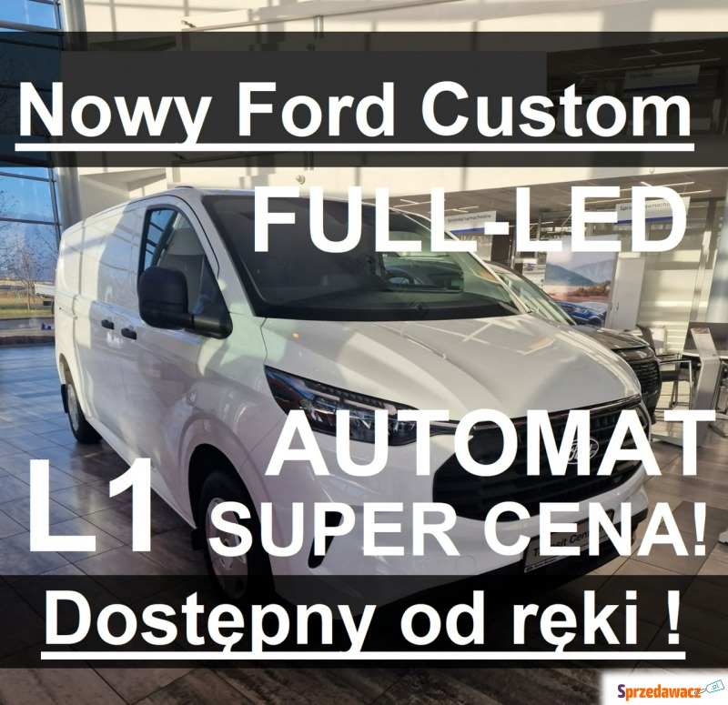Ford Transit Custom 2024,  2.0 diesel - Na sprzedaż za 164 205 zł - Szczecinek