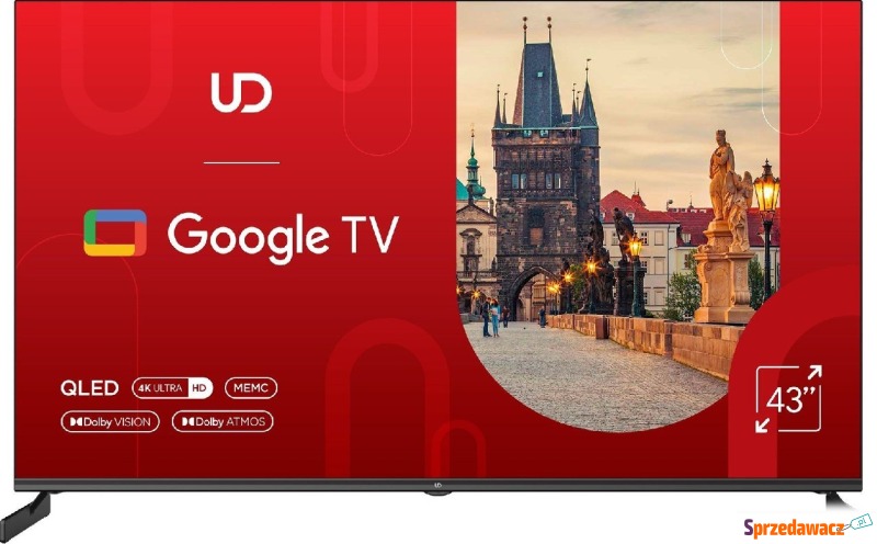 Telewizor Telewizor 43" UD 43QGU7210S 4K UltraHD,... - Telewizory - Kielce