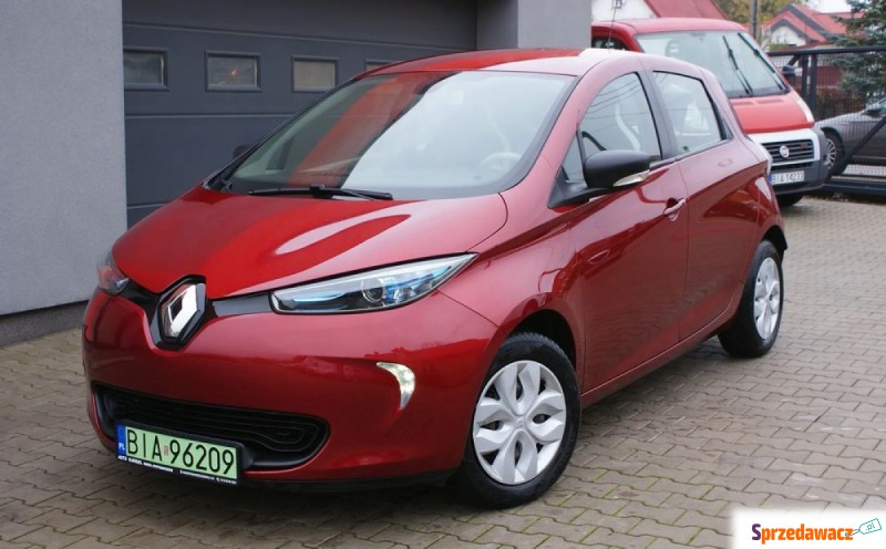 Renault ZOE 2018 zasilanie elektryczne - Na sprzedaż za 60 900 zł - Białystok