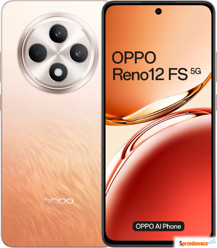 Smartfon Oppo Reno12 FS 5G 12/512GB Pomarańczowy... - Telefony komórkowe - Chorzów
