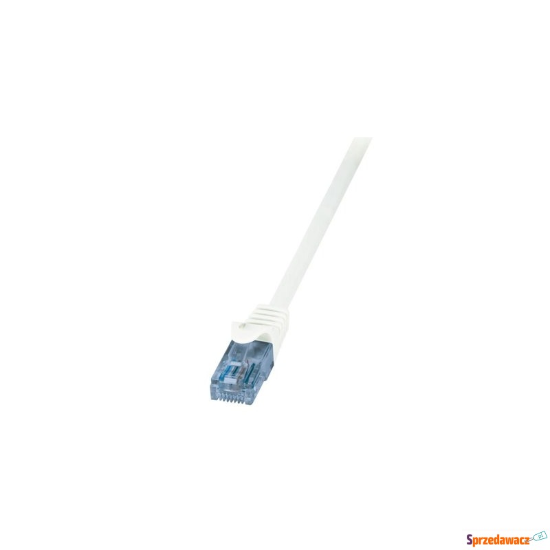 Patchcord LogiLink CP3081U Cat.6A U/UTP 7,5m biały - Kable pozostałe - Sochaczew