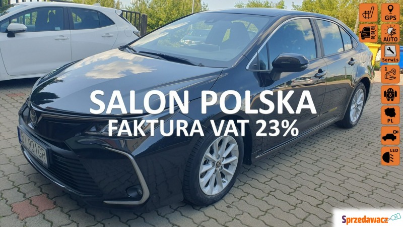 Toyota Corolla  Sedan/Limuzyna 2022,  1.5 benzyna - Na sprzedaż za 76 422 zł - Białystok