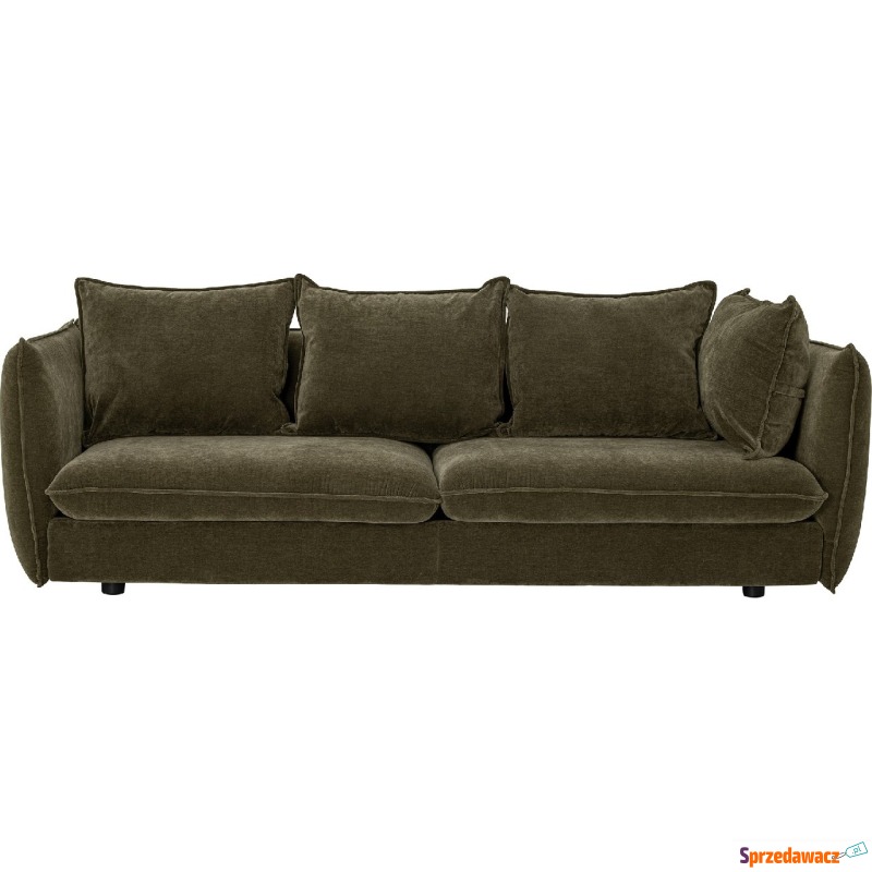 Sofa trzyosobowa Austin zielona - Sofy, fotele, komplety... - Legnica