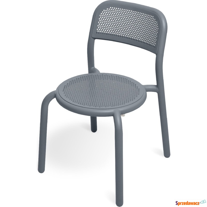 Krzesło ogrodowe Toni ciemnoszare - Fotele, sofy ogrodowe - Gliwice