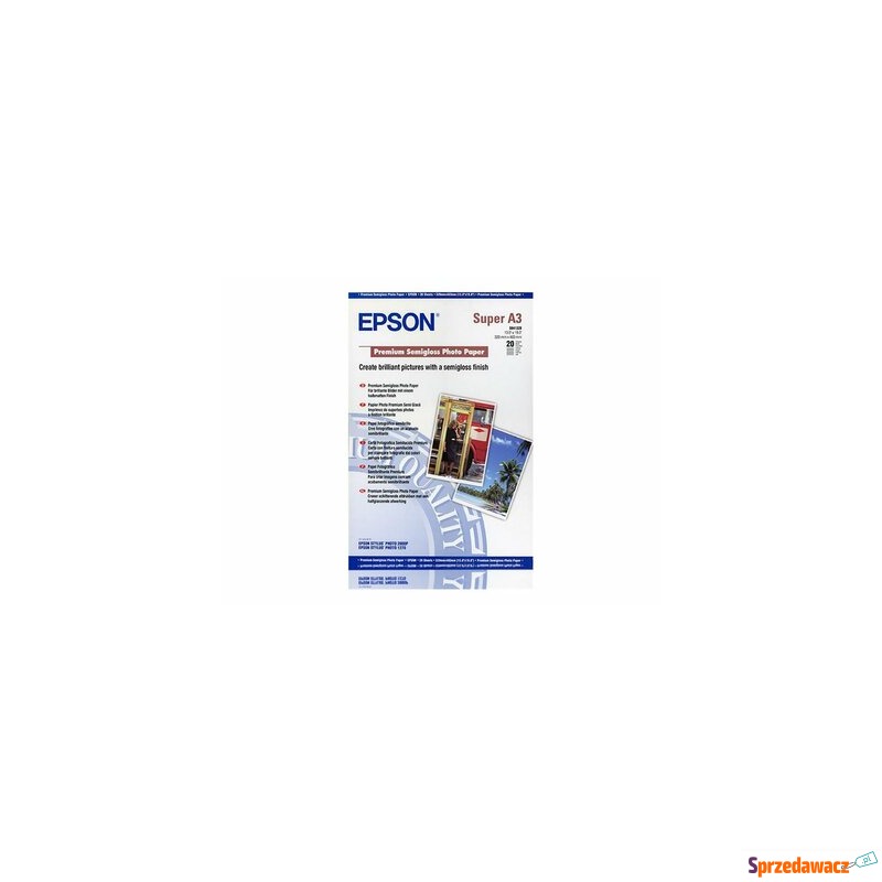 Papier fotograficzny Epson C13S041328 20 arkuszy - Akcesoria fotograficzne - Stalowa Wola