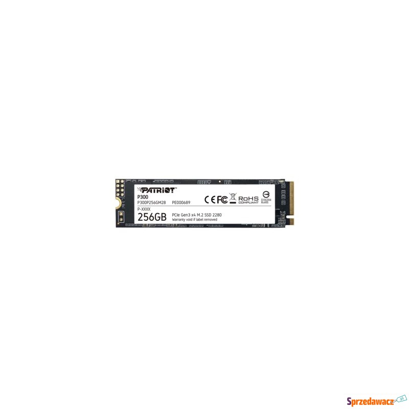 Dysk SSD Patriot P300 M.2 256GB P300P256GM28 - Dyski twarde - Bełchatów