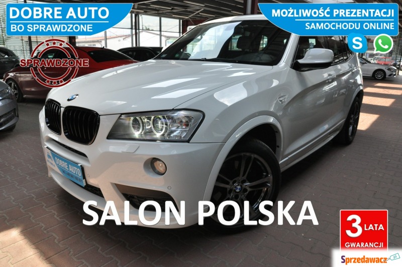 BMW X3  SUV 2013,  2.0 diesel - Na sprzedaż za 71 800 zł - Mysłowice