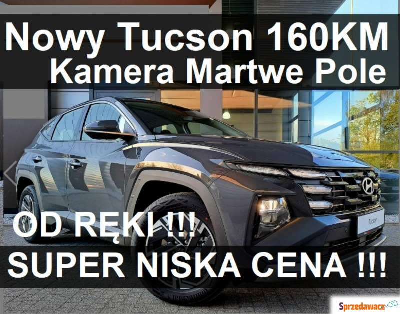 Hyundai Tucson  SUV 2024,  1.6 benzyna - Na sprzedaż za 129 900 zł - Szczecinek