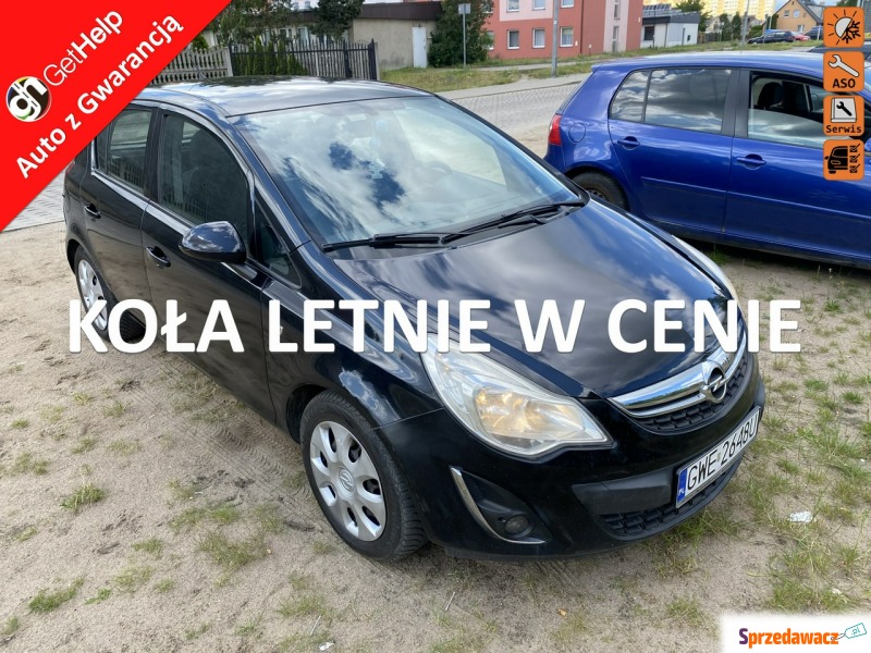 Opel Corsa - Po liftingu, 5d, klimatyz, 2 kpl.... - Samochody osobowe - Wejherowo