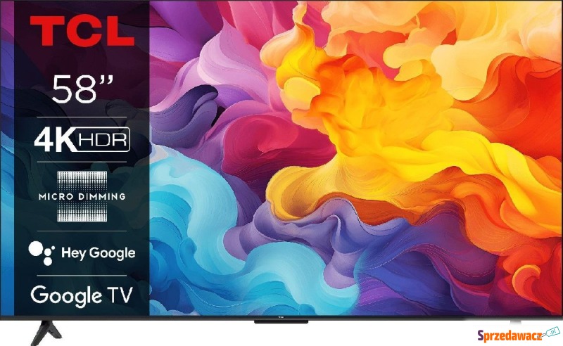 Telewizor TCL 58V6B LED 58'' 4K Ultra HD Google... - Telewizory - Gorzów Wielkopolski