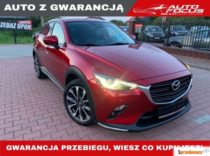 Mazda CX-3  SUV 2018,  2.0 benzyna - Na sprzedaż za 73 500 zł - Tarnobrzeg