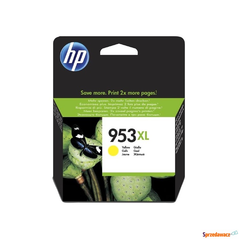Oryginalny tusz HP 953 XL żółty...