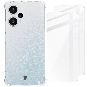 Etui Bizon Case Clear Pack do Xiaomi Poco F5, przezroczyste