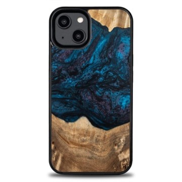 Drewniane etui Bewood do iPhone 15, Neptun