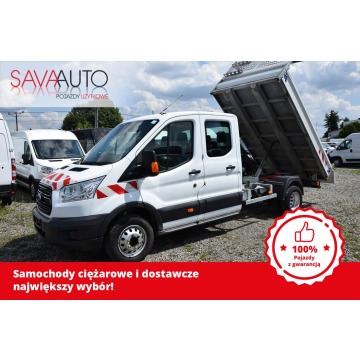 FORD TRANSIT, ​*WYWROTKA​*DOKA​*2.0TDCI​*170KM​*TEMPOMAT​*KLIMATYZACJA​*17