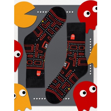 Długie Skarpetki Urban Socks Retro Game Czerwone