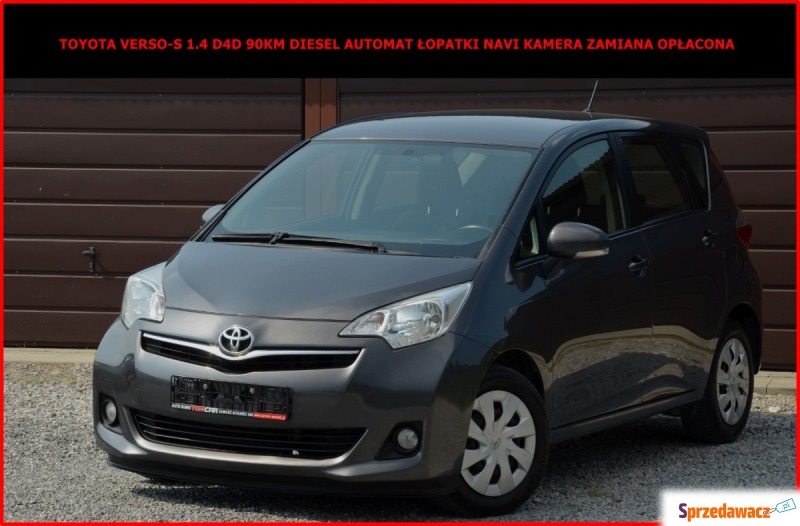 Toyota Verso 2012,  1.4 diesel - Na sprzedaż za 26 900 zł - Zamość