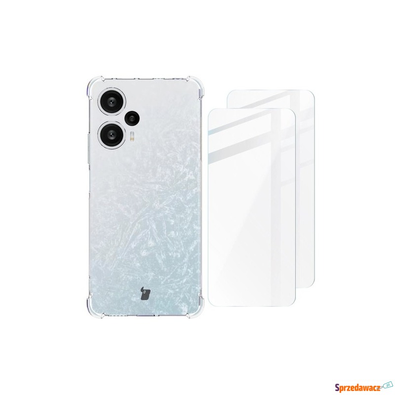 Etui Bizon Case Clear Pack do Xiaomi Poco F5,... - Etui na telefon - Łódź