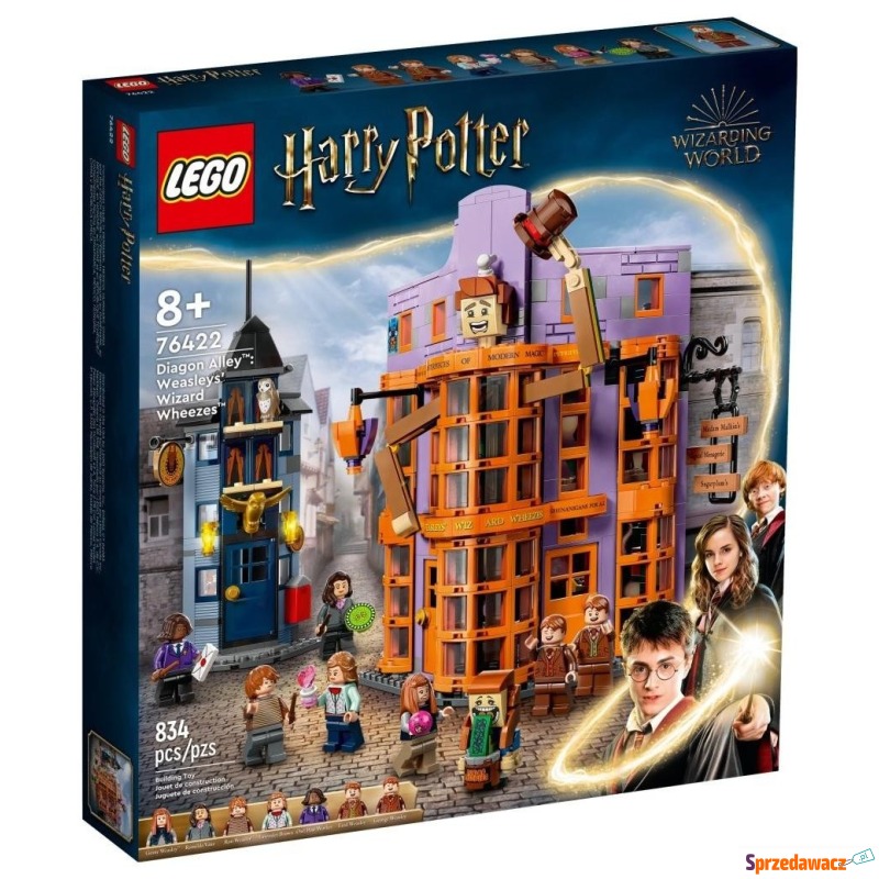 Klocki konstrukcyjne LEGO Harry Potter 76422 Ulica... - Klocki - Gdynia