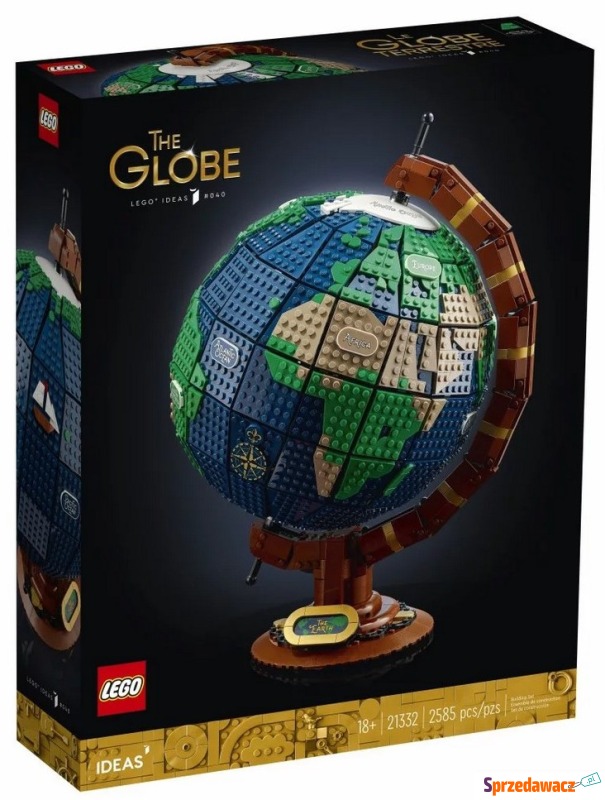 Klocki konstrukcyjne LEGO Ideas 21332 Globus - Klocki - Rzeszów